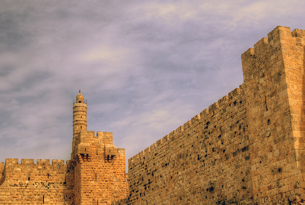The Tower of David in Jerusalem, see this on our Israel Highlights tour and most of our Israel tours
