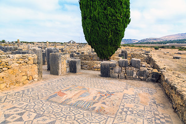 ruins of the Roman city of Volubilis
