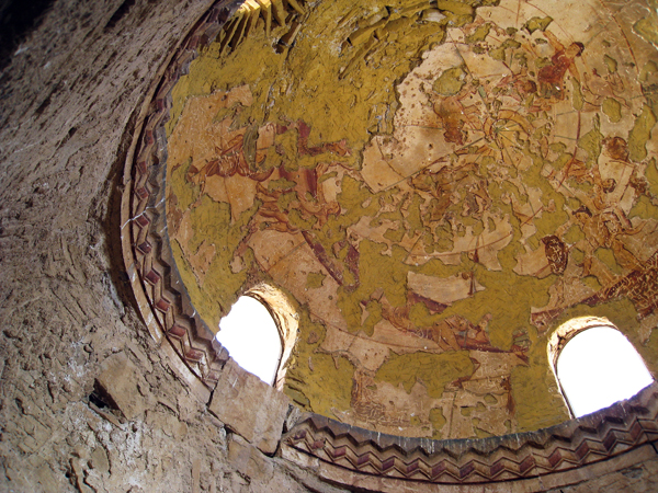 Located about 50 miles east of Amman, the 8th-century Qasr Amra is a fine example of early Islamic architecture. 