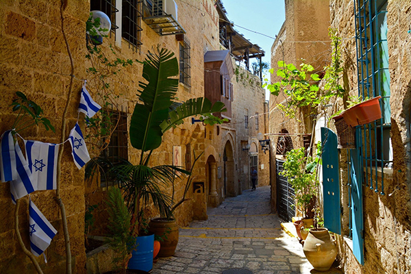 old street in Jaffa