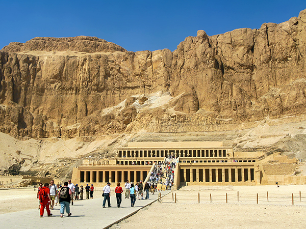 the Temple of Hatshepsut, Luxor