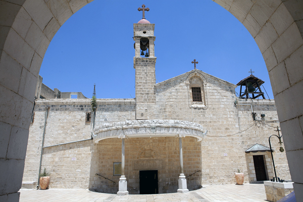 St. Gabriel Church, Nazareth, Israel, photo by Mordagan, courtesy of the Israel Ministry of Tourism