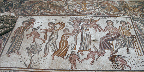 Hippolytus Hall mosaic, Madaba Archaeological Park