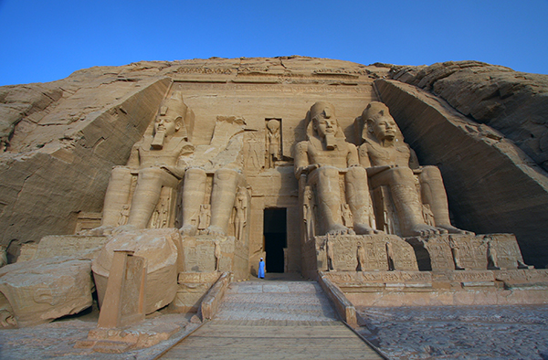 Rameses Temple at Abu Simbel