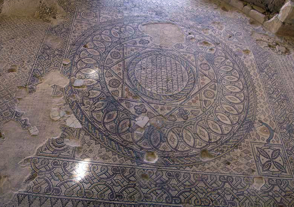 Church of the Virgin mosaic, Madaba Archaeological Park