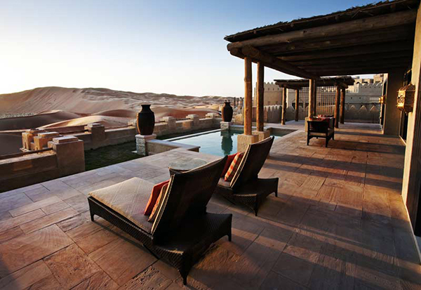 Qasr Al Sarab luxury desert resort near Abu Dhabi