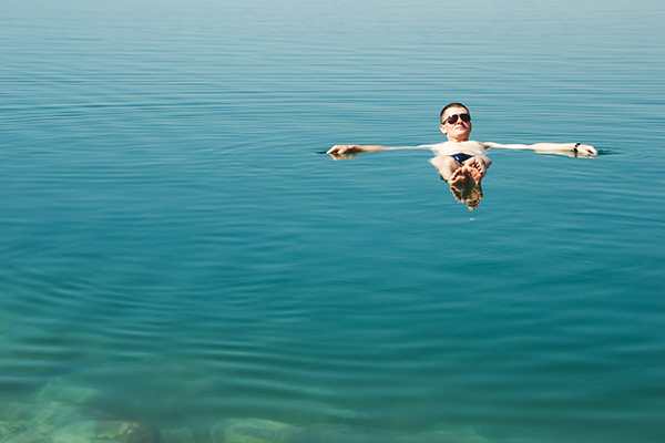 the Dead Sea, Israel & Jordan