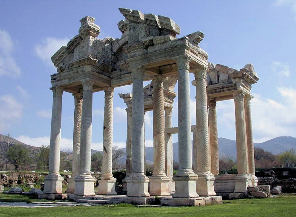 tetrapylon, Aphrodisias