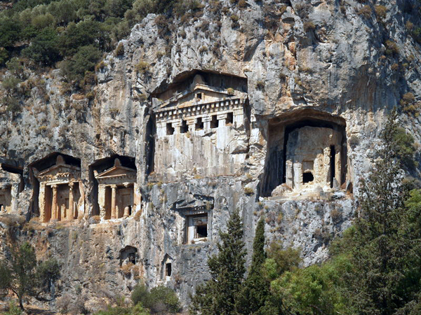 Lycian Tombs, Dalyan