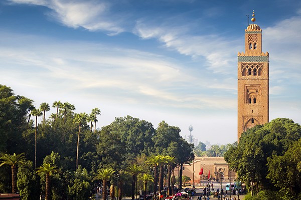 the Koutoubia mineret