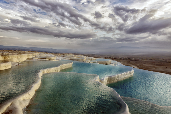 travertine terraces, Pamukkale