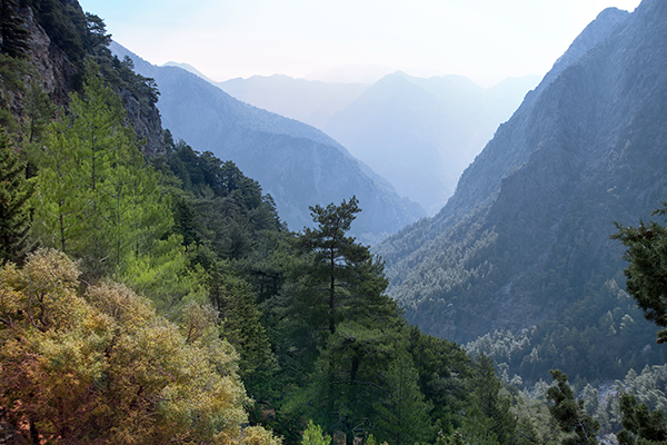 Samaria Gorge, Crete island