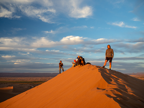 the Sahara Desert