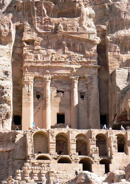Petra! No Jordan tour is complete without it. Petra is a sprawling site of over 100 square miles. Most people are only familiar with the iconic "Treasury" but there are hundreds more monuments to see throughout the site.