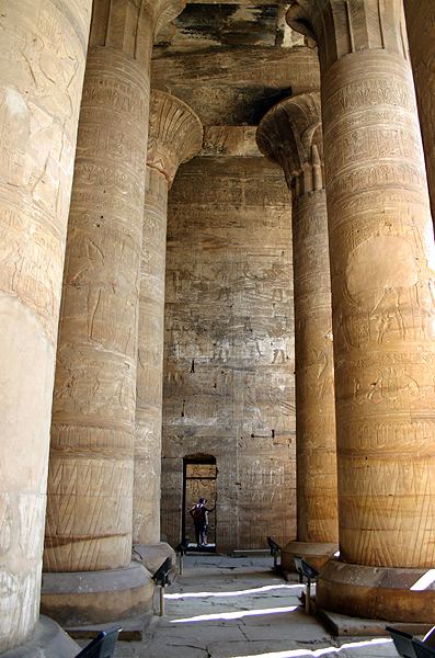 The Temple of Horus at Edfu is one of the best preserved ancient Egyptian temples. Most of our Egypt tours include a visit to this temple.