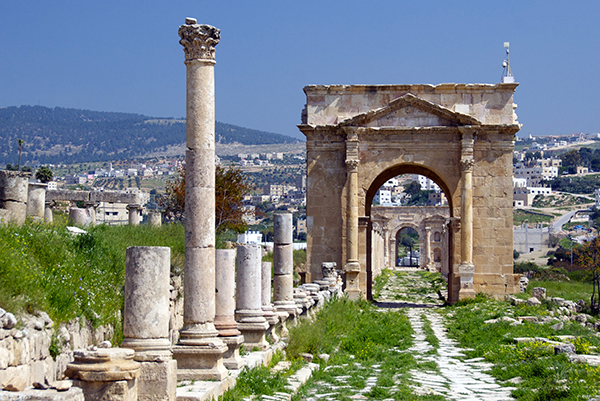 Jerash is the best Roman site to see on a Jordan tour