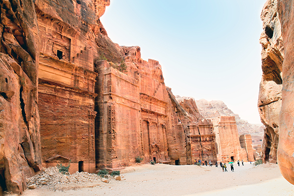 Petra is a must-see site for travelers to Jordan.