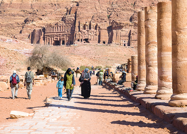 All of our Jordan tours include a visit to Petra.