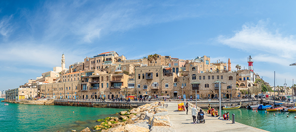The ancient port of Jaffa near Tel Aviv is a fun stop, with lots of boutique shops and restaurants.