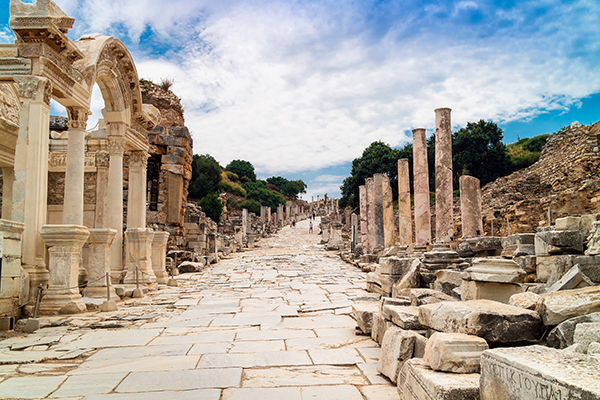 Right at the top of the list on many a Turkey tour, the archaeological site of Ephesus is one of the largest in the region. Extensive restoration gives a good sense of the grandeur of Ephesus at its peak. At least a half day is needed here.