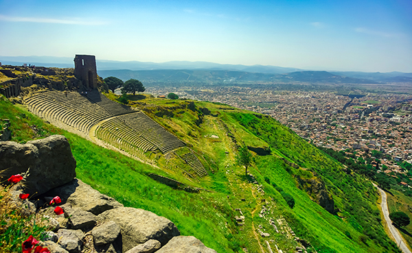 See one of the world's steepest ancient theaters on your Turkey tour.
