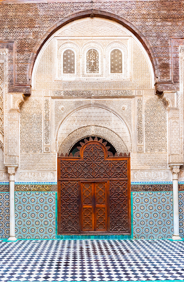 Medersa el-Atterine, a 14th-century school of Islamic studies