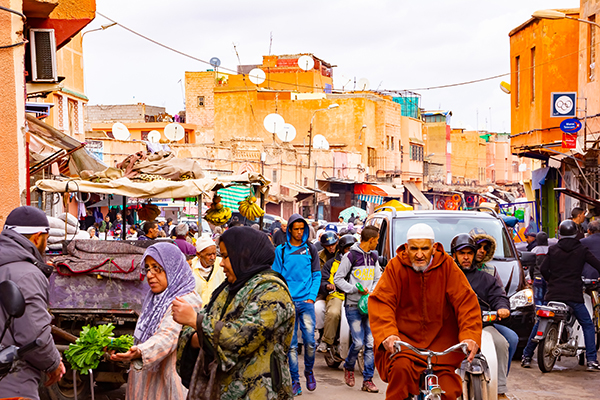The Marrakech medina is a labyrinthine feast for the senses and imagination.