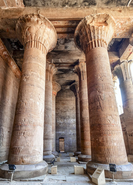 book Egypt travel to see the awesome temple at Edfu