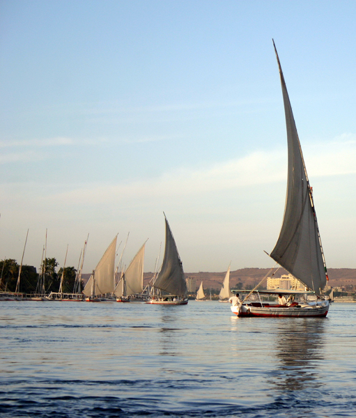 sailing on the legendary Nile is just one Egypt travel experience you can have with a Ya'lla Egypt tour
