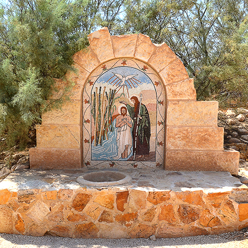 the baptism site of Jesus is an important Jordan tourism site for Christian pilgrims