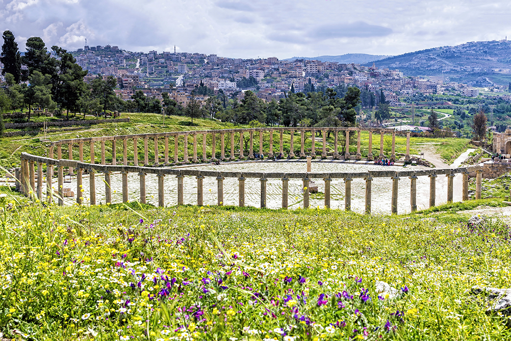 Just one of countless breathtaking views to be had with Jordan tourism.