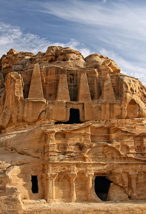 Petra is the best-know site for Jordan tourism