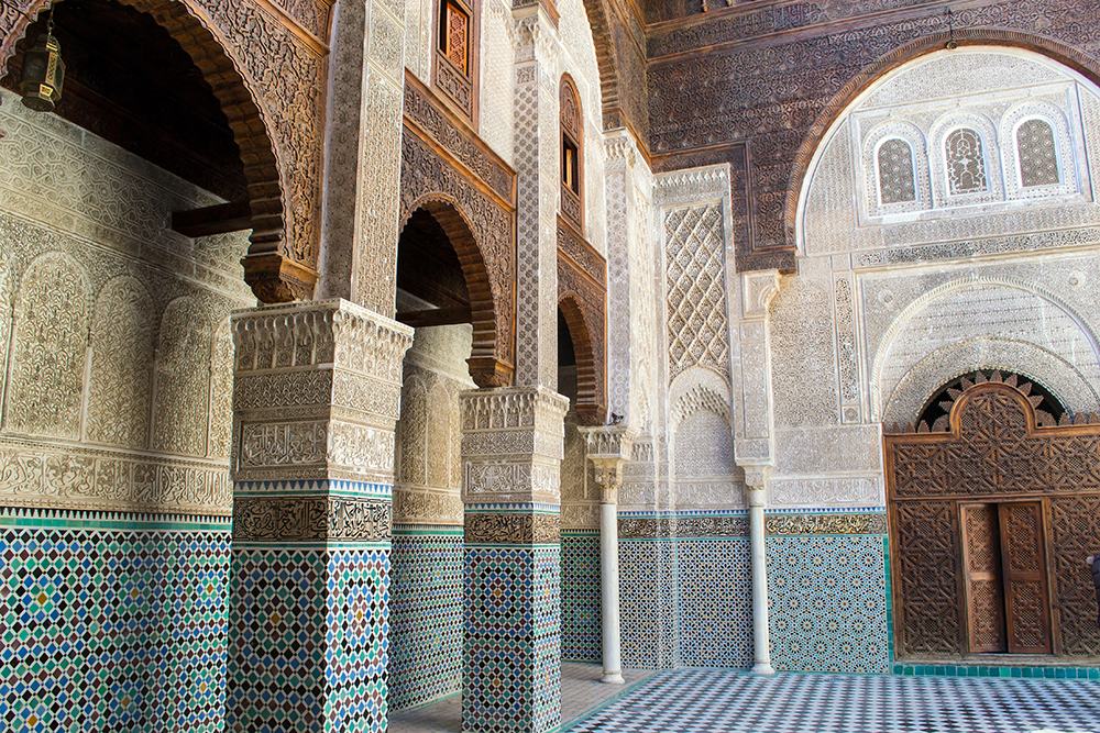 Al-Qarawiyyin is the oldest continuously operating university in the world. Don't miss this exquisite building on your Morocco tour package.