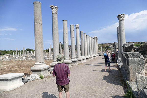Perge is one of the Christian sites in Turkey where St. Paul preached.