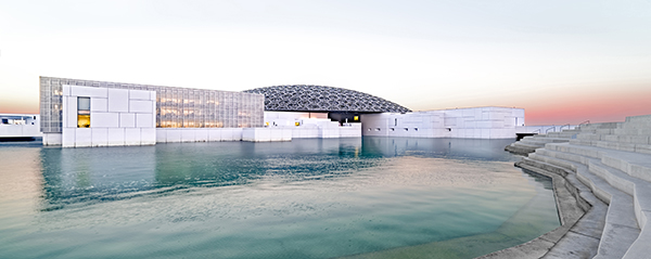the Louvre Museum Abu Dhabi