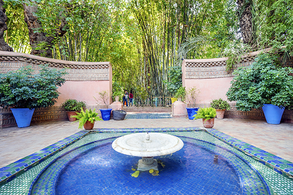 Majorelle Gardens, Marrakech, Morocco