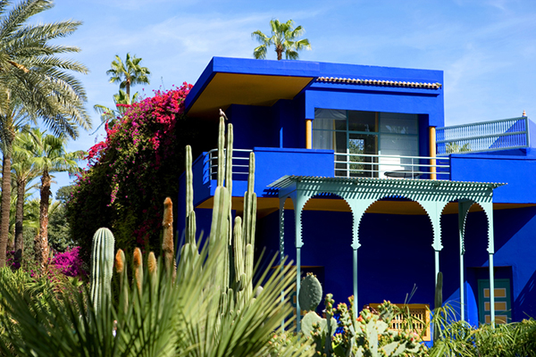Majorelle Gardens, Marrakech, Morocco