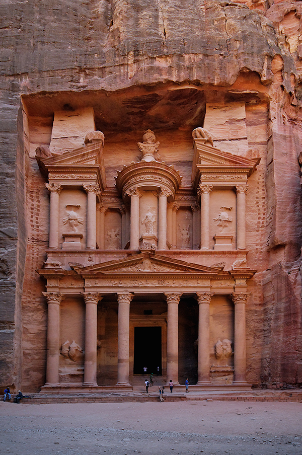 And there it is, the Treasury! Stupendous!