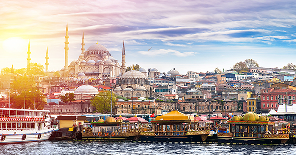 Eminonu neighborhood watched over by the New Mosque