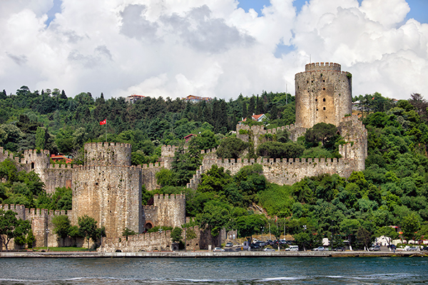 the Rumeli Fortress on the Bosphorus