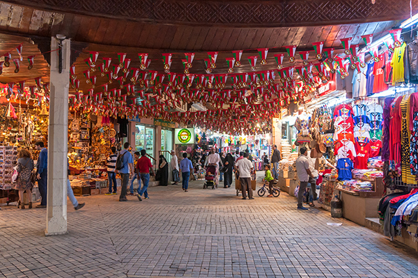When visiting Oman, don't miss the Muttrah Souk!