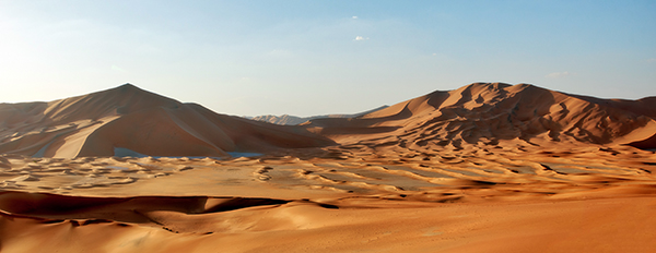 the Rub' al Khali (Empty Quarter), UAE & Oman