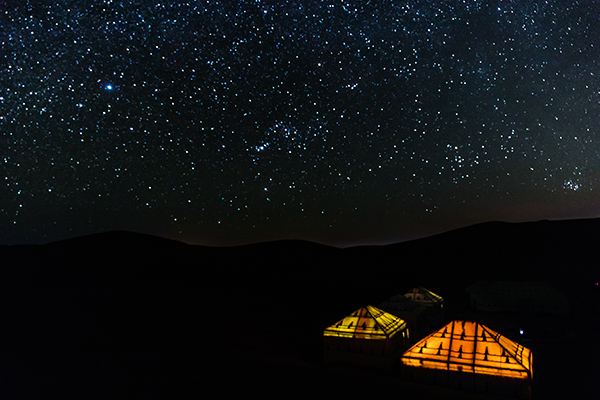 Sahara camping