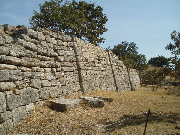 ancient remains at Troy