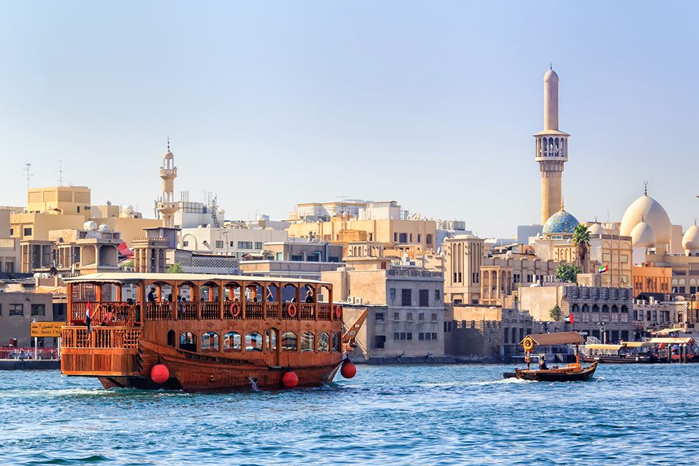 the Dubai Creek, a more traditional side of Dubai