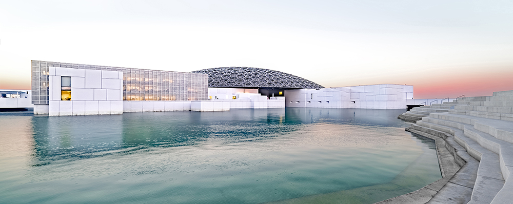 the Louvre Museum Abu Dhabi