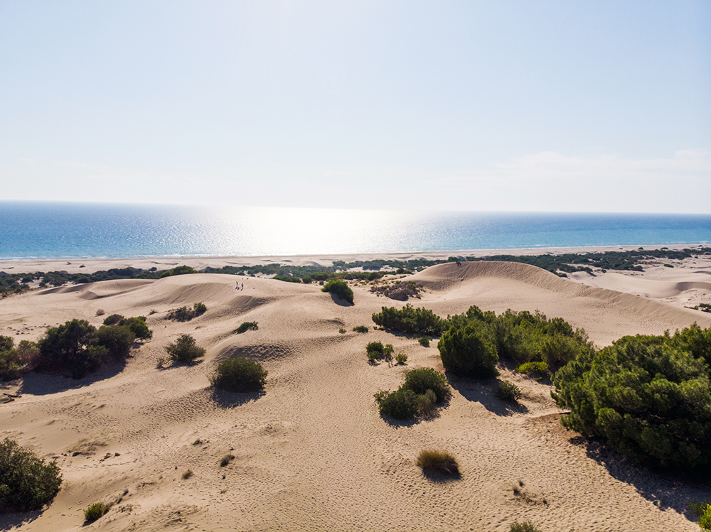 Pataras Beach and dunes