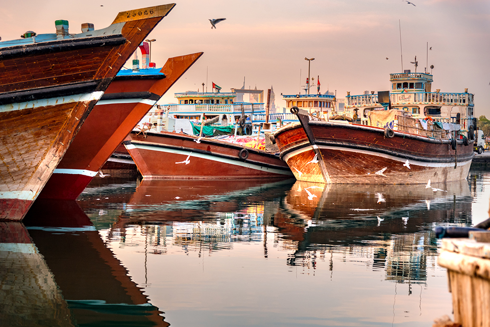 Dubai Creek is one of the timeless sights of Dubai