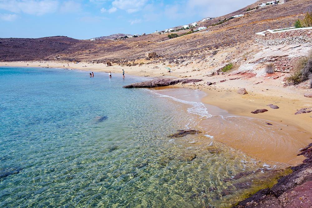 a Greek family vacation is not complete without some sunny beach time